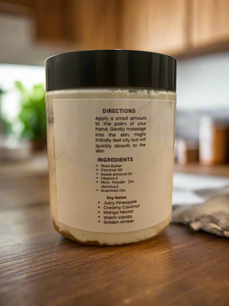 Nourish & Glow Body Butters by J4M